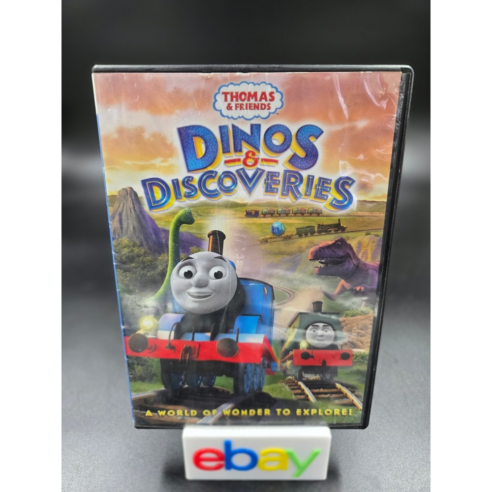 Thomas & Friends Dinos & Discoveries DVD 2015 Kids Movie Dinosaur Adventure